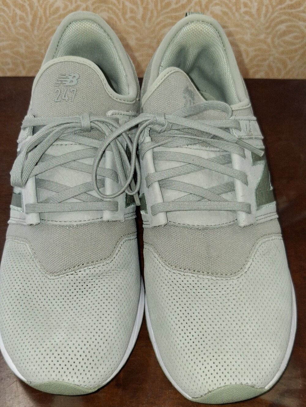 New Balance Men’s Light Sage Athletic Sneakers